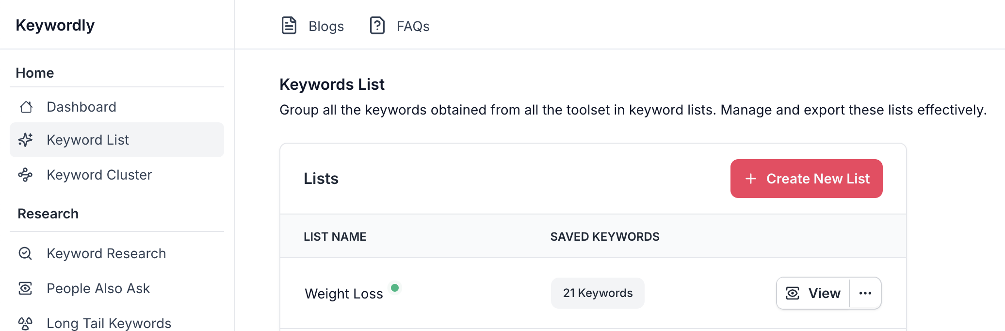 Tips for building a keyword list for better content strategy