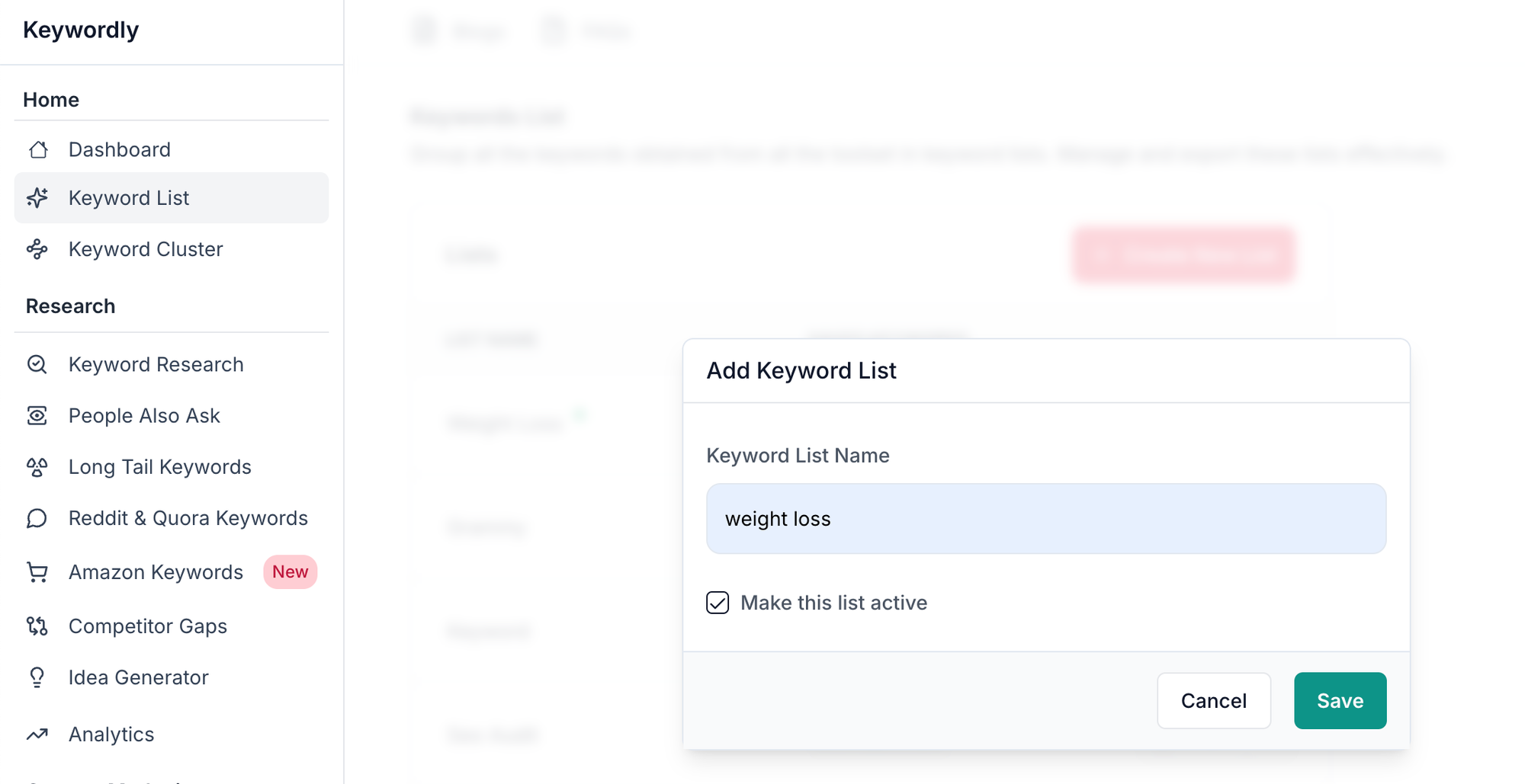 Tips for building a keyword list for better content strategy