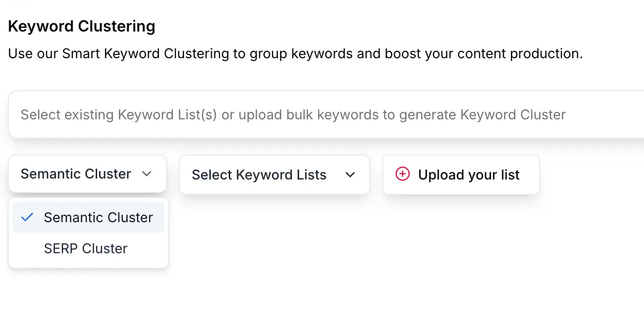 Keyword Clustering Semantic and SERP Based