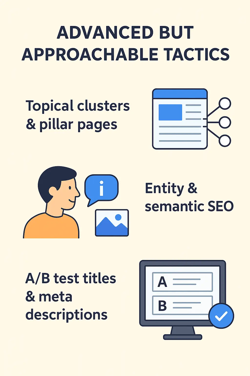 advanced approchable tactics keywordly.ai