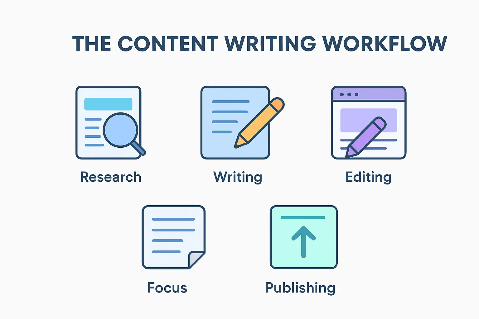 content writing step by step keywordly.ai