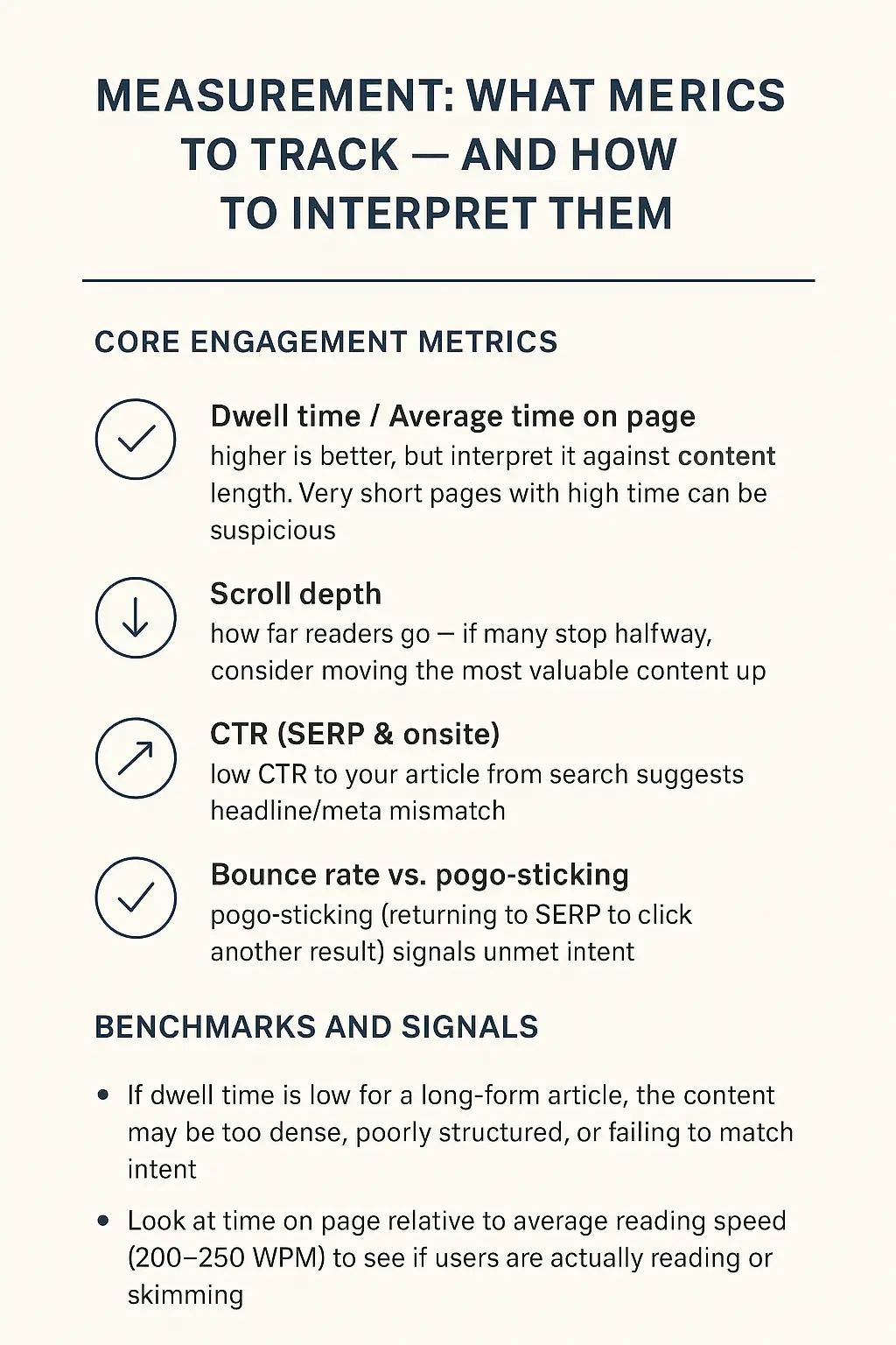 METRICS TO TRACK KEYWORDLY.AI