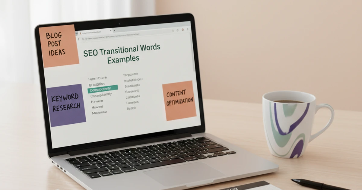 Transitional Words Examples for SEO Mastery